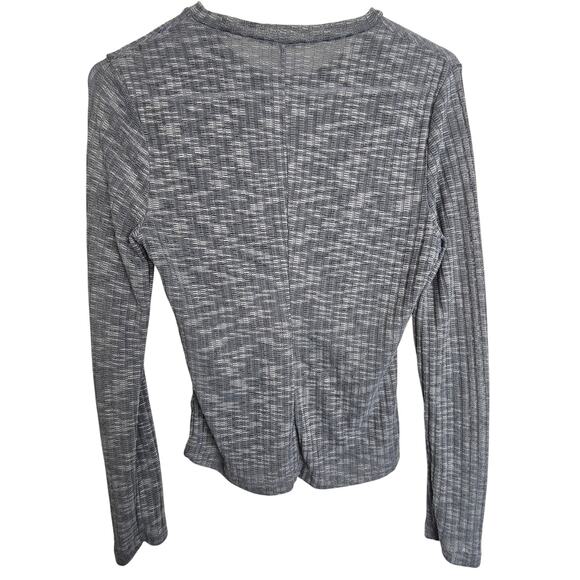 Free People Intimately Women Sheer Ribbed Crewneck Size S Minimalist Clean Girl - Picture 8 of 8